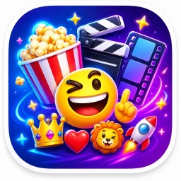 Угадай фильм по эмодзи: Quiz 图标