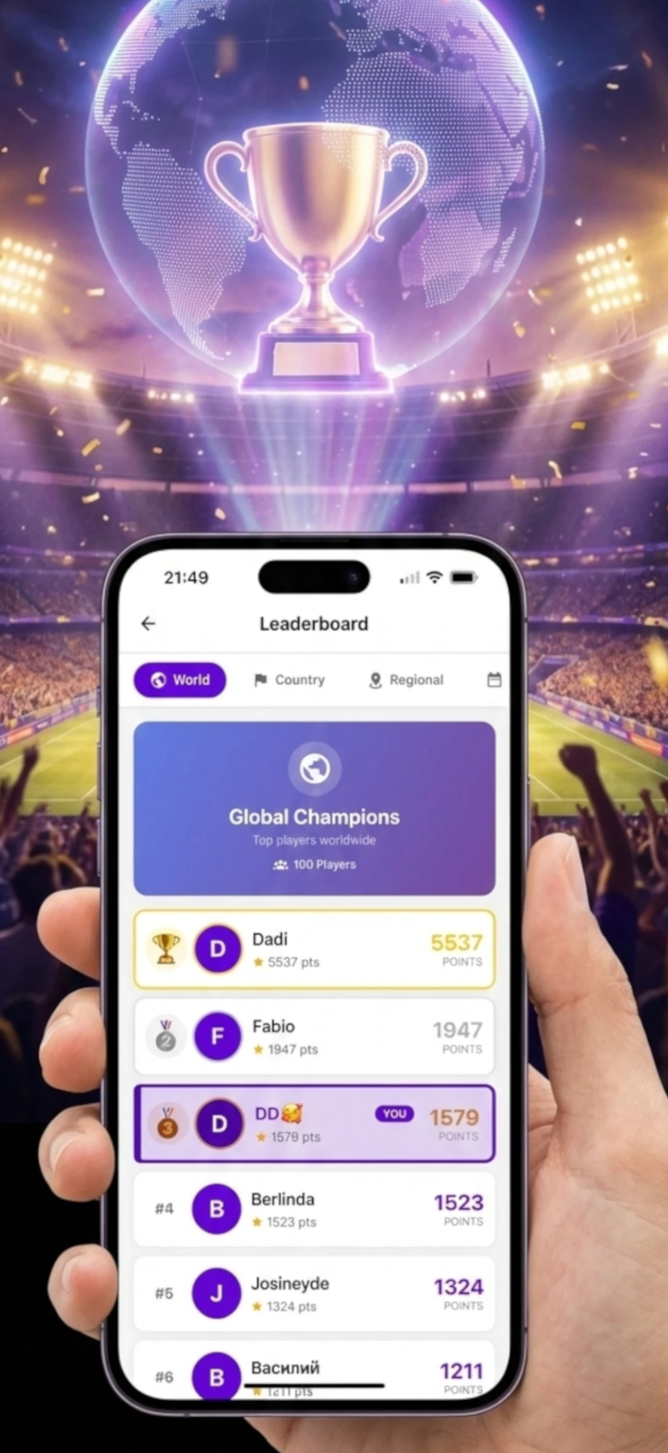 myQuiz screenshot