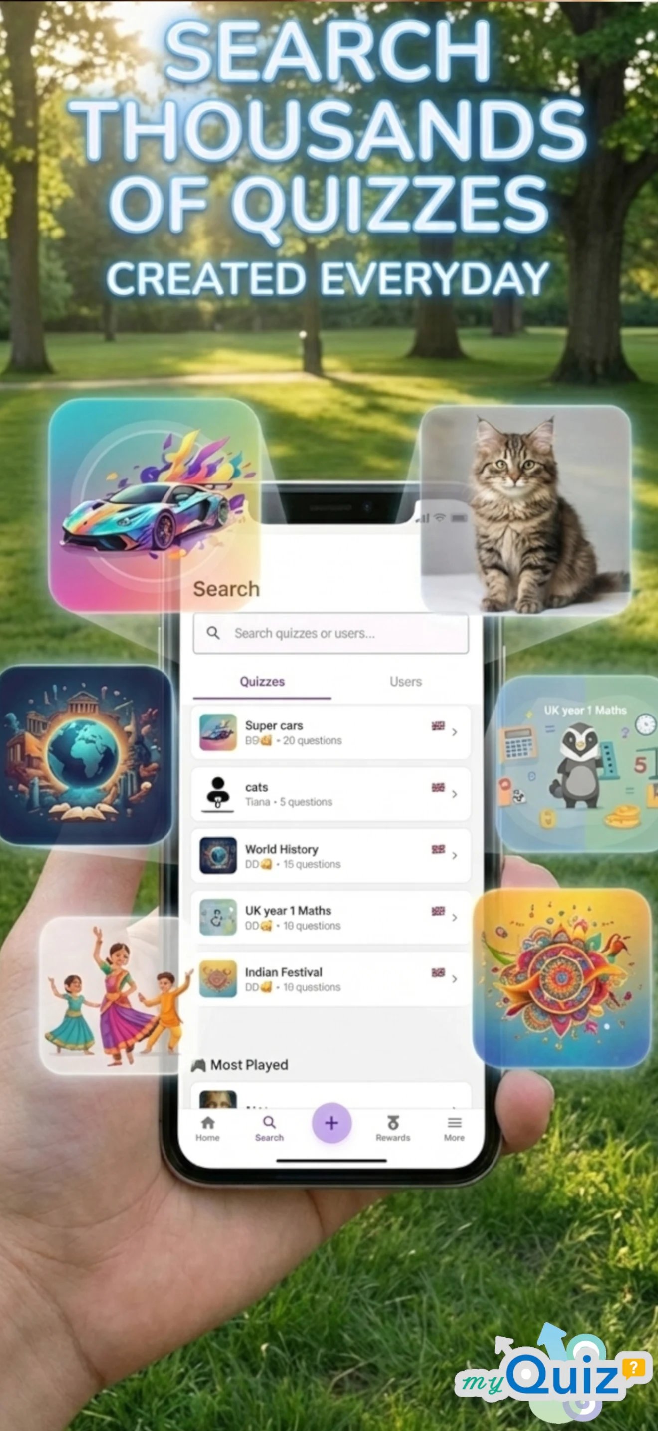 myQuiz screenshot