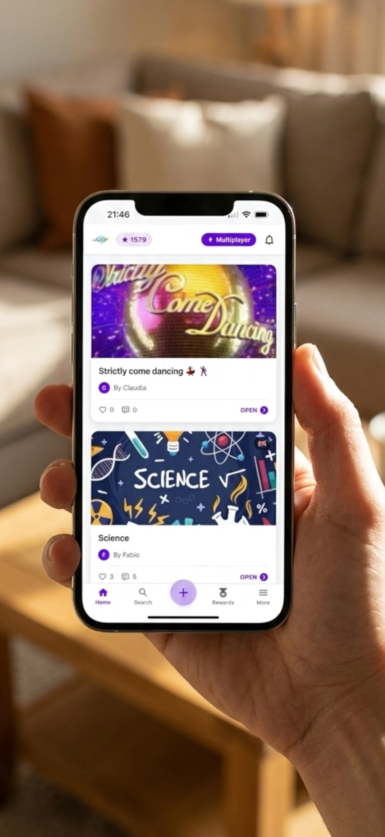 myQuiz screenshot